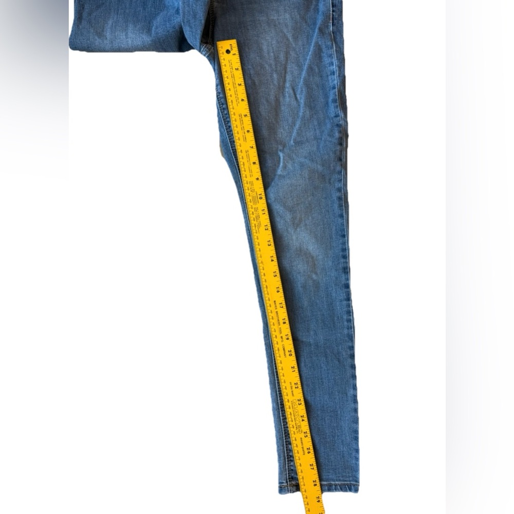 Seven7 Women's High Rise Tummyless Skinny Jeans Size 10 NEW NWT Blue Denim - Picture 7 of 9